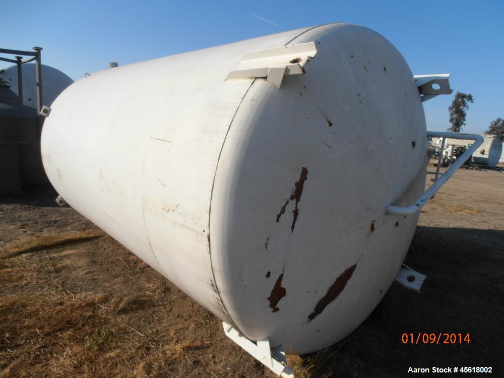 Used- Stainless Steel APV Crepaco, Tank, 3,000 Gallon,