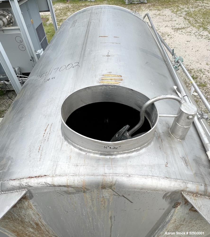 Crepaco Tank, 3500 Gallons, 304 Stainless Steel