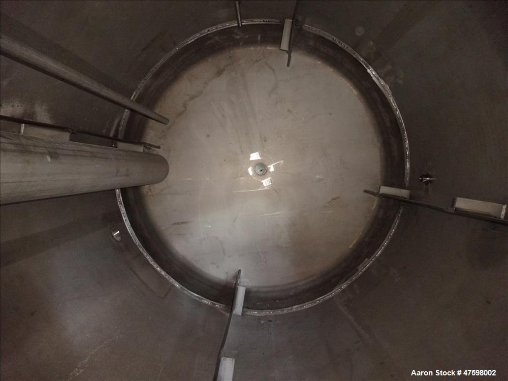 Unused- Crown Iron Works Pressure Tank, 1100 Gallon, 316L Stainless Steel, Verti