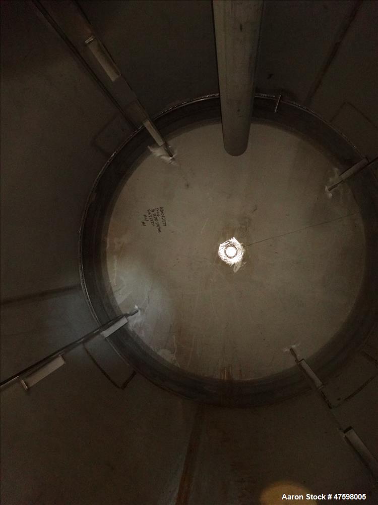 Unused- Crown Iron Works Pressure Tank, 2100 Gallon, 304L Stainless Steel, Verti