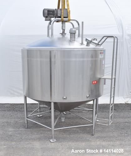 Used- DCI 2,600 Gallon Stainless Steel Tank