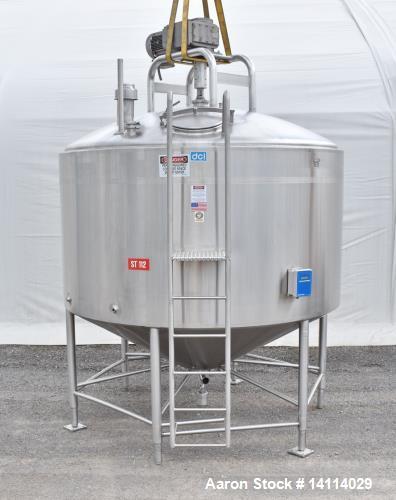 Used DCI 2,600 Gallon Stainless Steel Tank