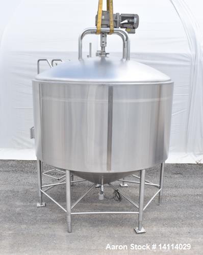 Used DCI 2,600 Gallon Stainless Steel Tank