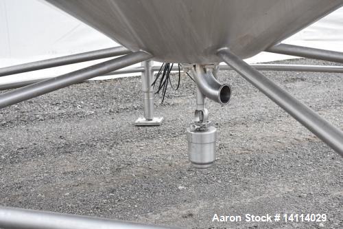 Used DCI 2,600 Gallon Stainless Steel Tank