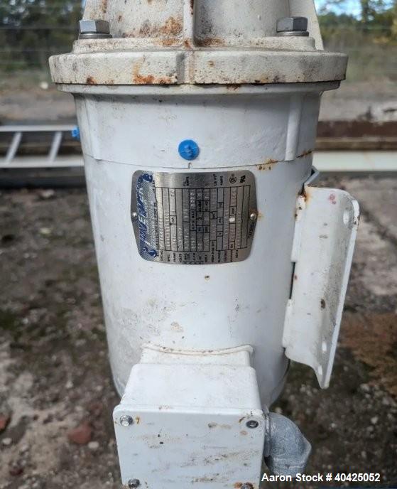 Used DCI 3,000 Gallon Stainless Steel Mix Tank – 316 SS, Agitated, Vertical