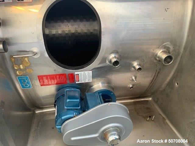 Used DCI Silo, 3,000 Gallons, 304 Stainless Steel