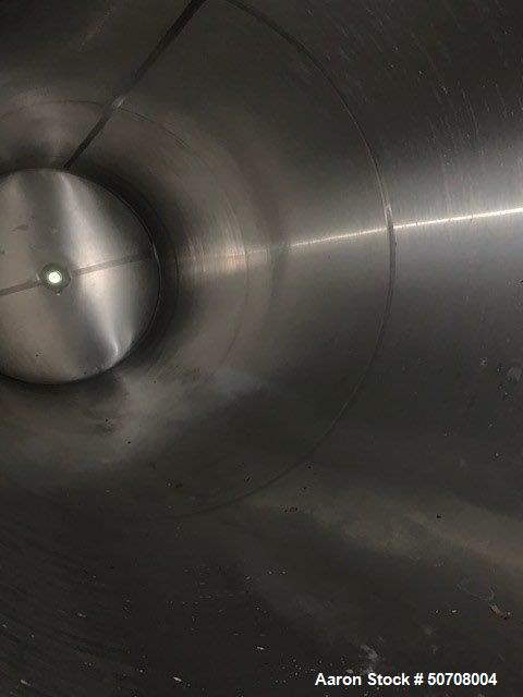 Used DCI Silo, 3,000 Gallons, 304 Stainless Steel