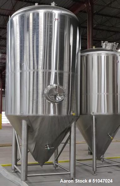 UNUSED- 80BBL Fermentor DME (Diversified Metal Engineering)