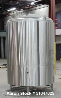 UNUSED- 40BBL Custom 1260 Gallon Bright Beer Tank (BBT)