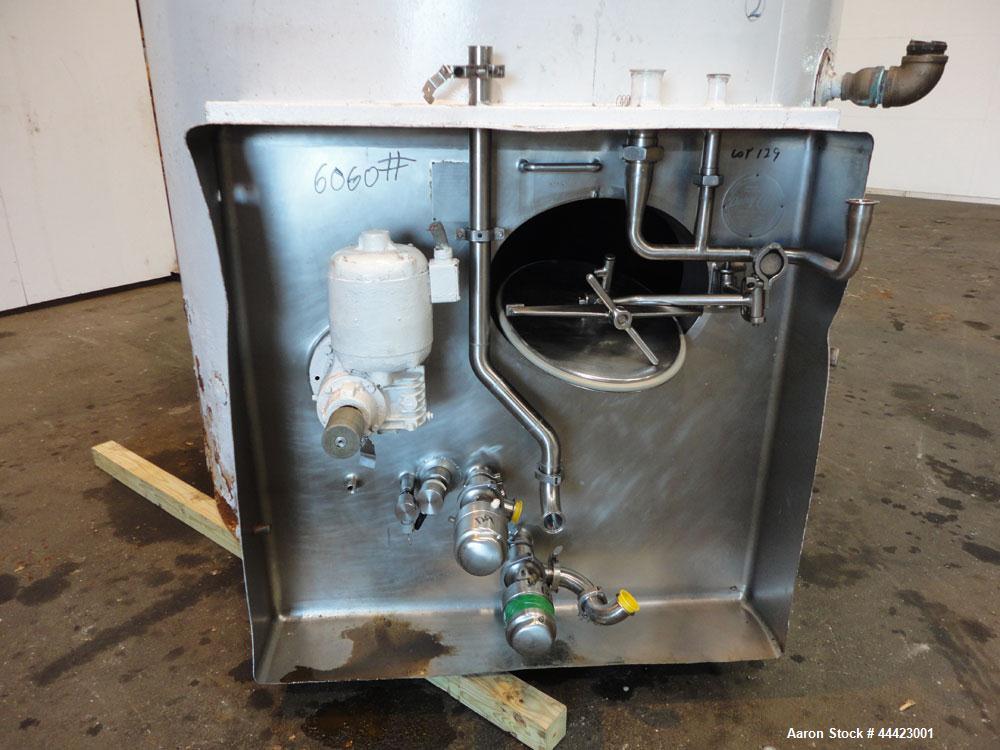 Used- 3000 Gallon Stainless Steel Dairy Craft Tank