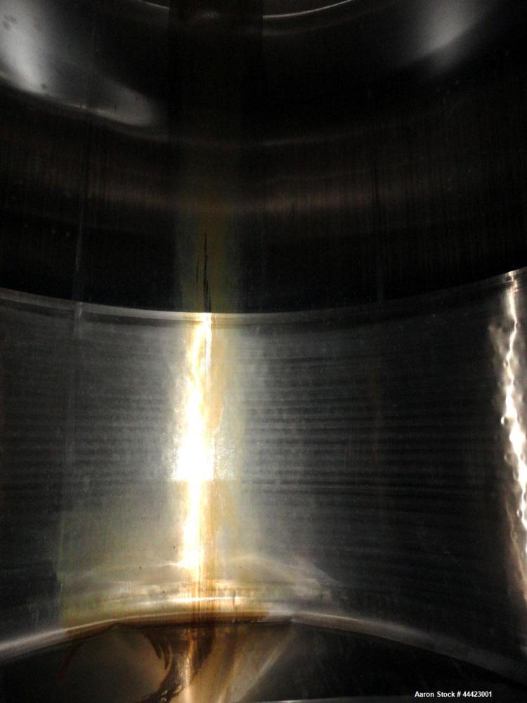Used 3000 Gallon Stainless Steel Dairy Craft Tank