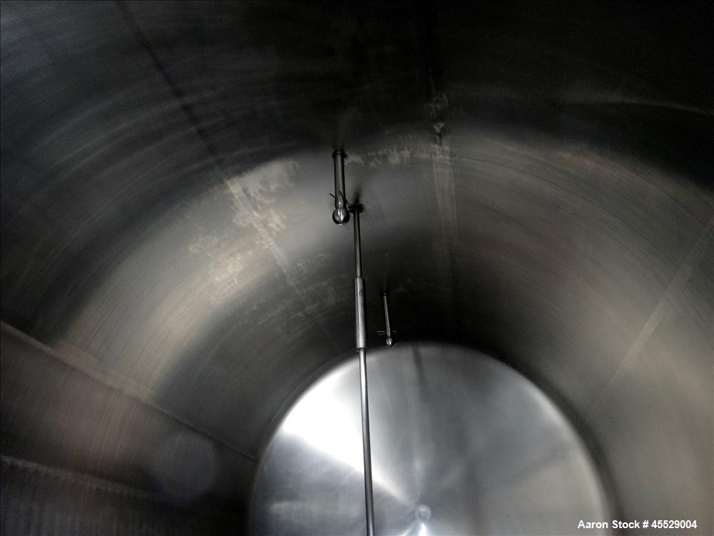 Used 3,000 Gallon Stainless Steel Dairy Craft Tank
