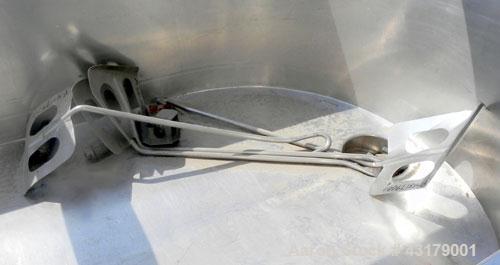 Used Stainless Steel Damrow Round End Open Finishing Vat, Model DL42SS