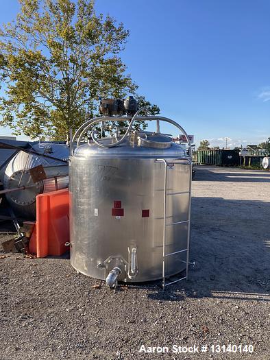 Used-Damrow 1000 Gallon 304 Stainless Steel Jacketed Batch Processor