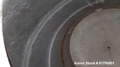 Used Fabricated Products Company Approx. 2400 Gallon Stainless Steel Vertical St