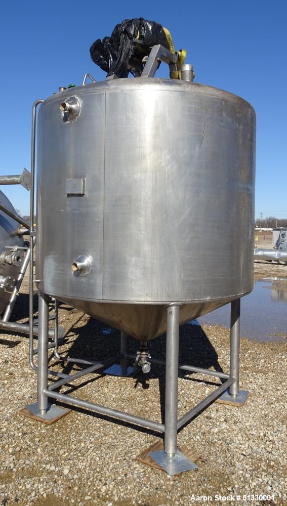 Used Feldmeier 1,000 Gallon Mix Tank.