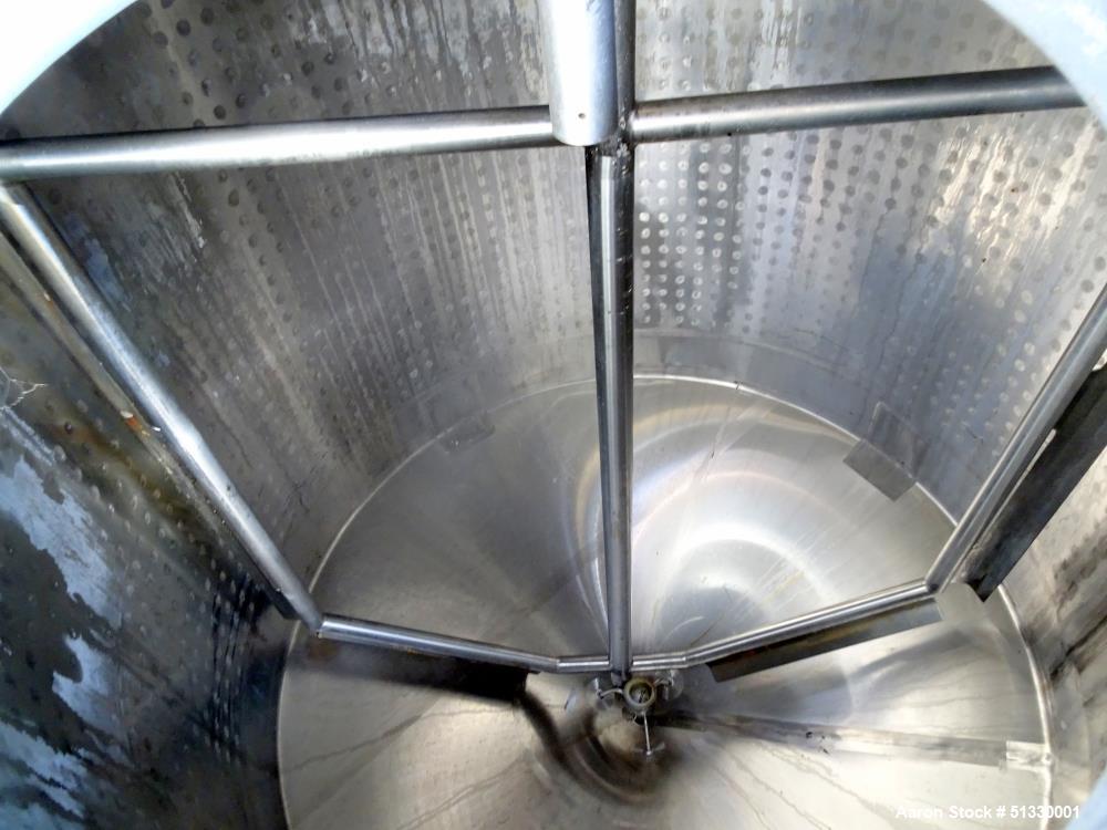Used Feldmeier 1,000 Gallon Mix Tank.