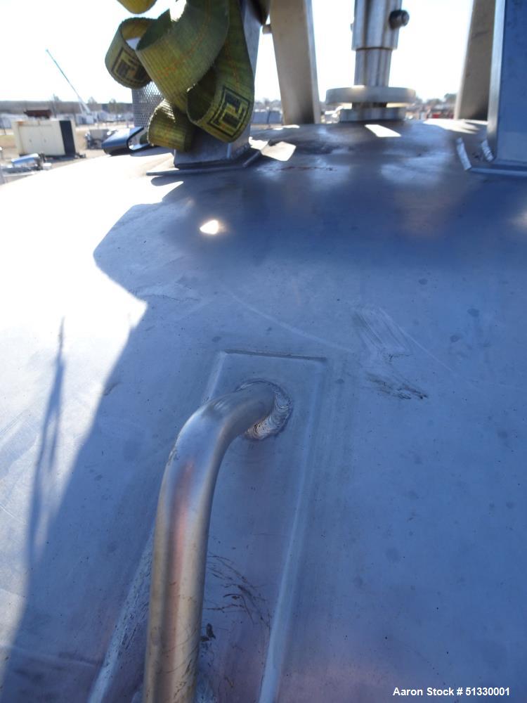 Used Feldmeier 1,000 Gallon Mix Tank.