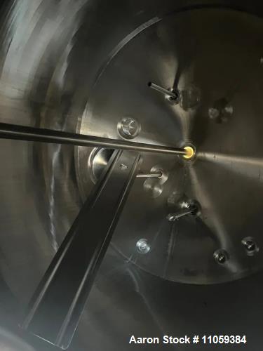 Used Feldmeier 2,000-Gallon Sanitary Jacketed Stainless Steel Mix Tank | Food-Grade Heated Vessel