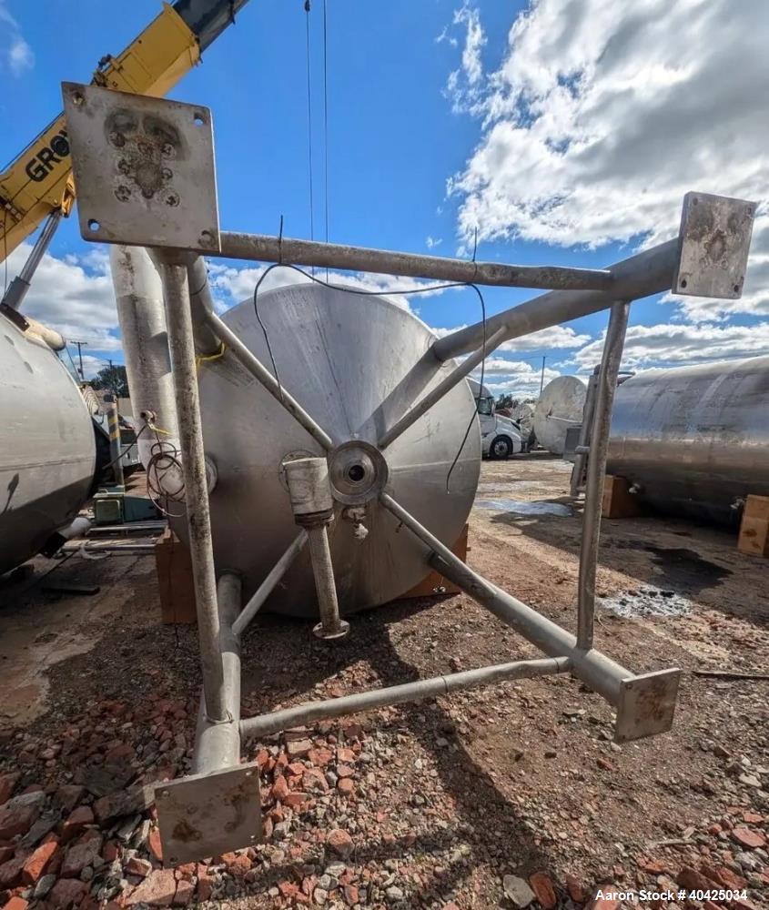 Used DCI Twin Motion Kettle, 3,000 Gallon | 316 Stainless Steel | Jacketed 150 PSI | Twin Agitators with Scrapers | Built 2007 | NB# 6749