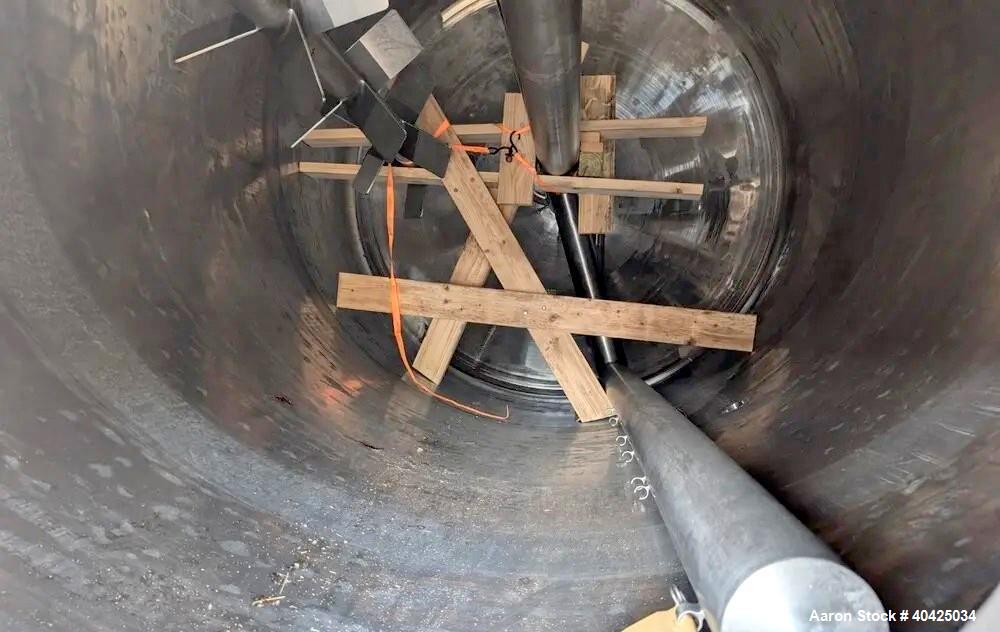 Used DCI Twin Motion Kettle, 3,000 Gallon | 316 Stainless Steel | Jacketed 150 PSI | Twin Agitators with Scrapers | Built 2007 | NB# 6749