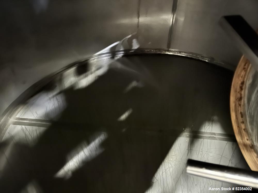 Used Feldmeier 4,200 Gallon Stainless Steel Storage Tank – Vertical, Side Manway