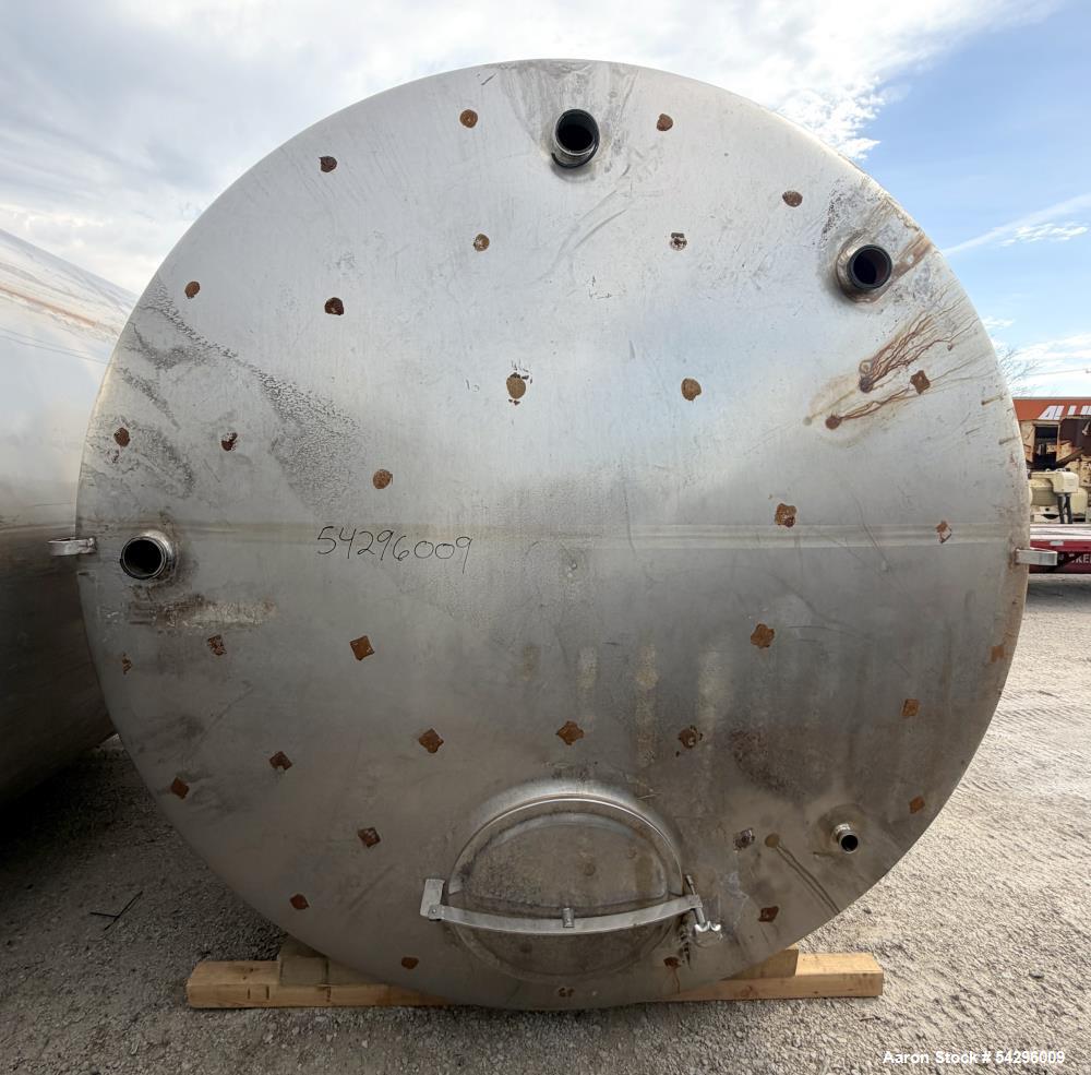 Feldmeier 4,700 Gallon Vertical Stainless Steel Tank – Industrial Storage Vessel
