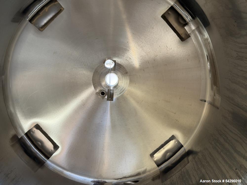 Used Feldmeier 1,200 Gallon Stainless Steel Tank – Vertical Cone Bottom Vessel w