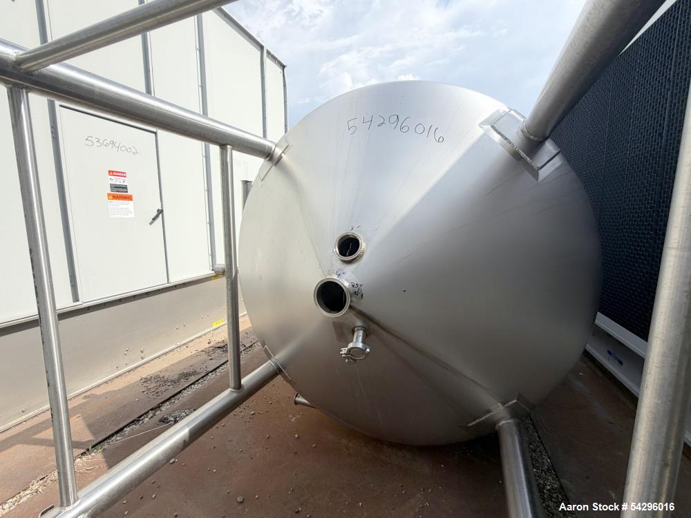 Used Feldmeier 1,200 Gallon Stainless Steel Tank – Vertical Cone Bottom Vessel w