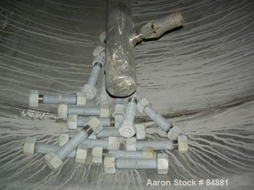 Unused- Fabwell Pressure Tank, 3456 gallon, 304L stainless steel, horizontal. 72" diameter x 174" straight side. Dished heads. Design 15 psi @ 225 deg F. Includes 3" schedule 10S pipe extending the e...