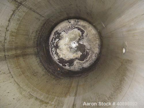 Used Four Corp Pressure Tank, 1200 Gallon, AL-6XN Superaustenitic Stainless Steel, Vertical. 56" diameter x 108" straight side, dished top and bottom. Internal rated 75/-15 psi at 302 deg F. Openings...
