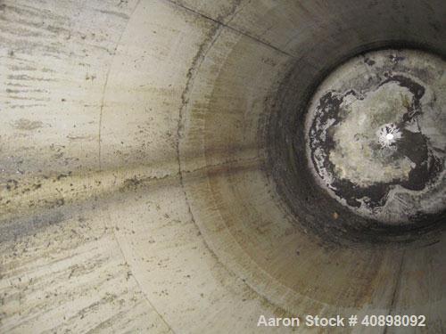 Used Four Corp Pressure Tank, 1200 Gallon, AL-6XN Superaustenitic Stainless Steel, Vertical. 56" diameter x 108" straight side, dished top and bottom. Internal rated 75/-15 psi at 302 deg F. Openings...