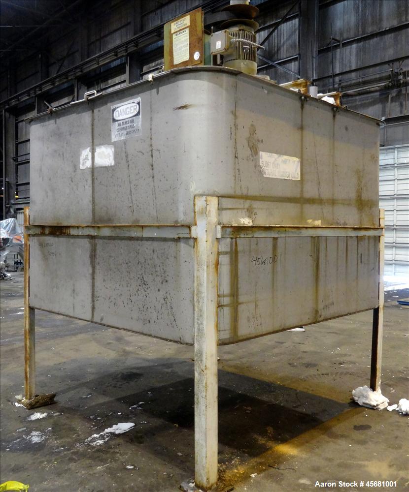Used G & F Manufacturing Tank, Approximately 2500 Gallons, Model T-94, 304 Stai