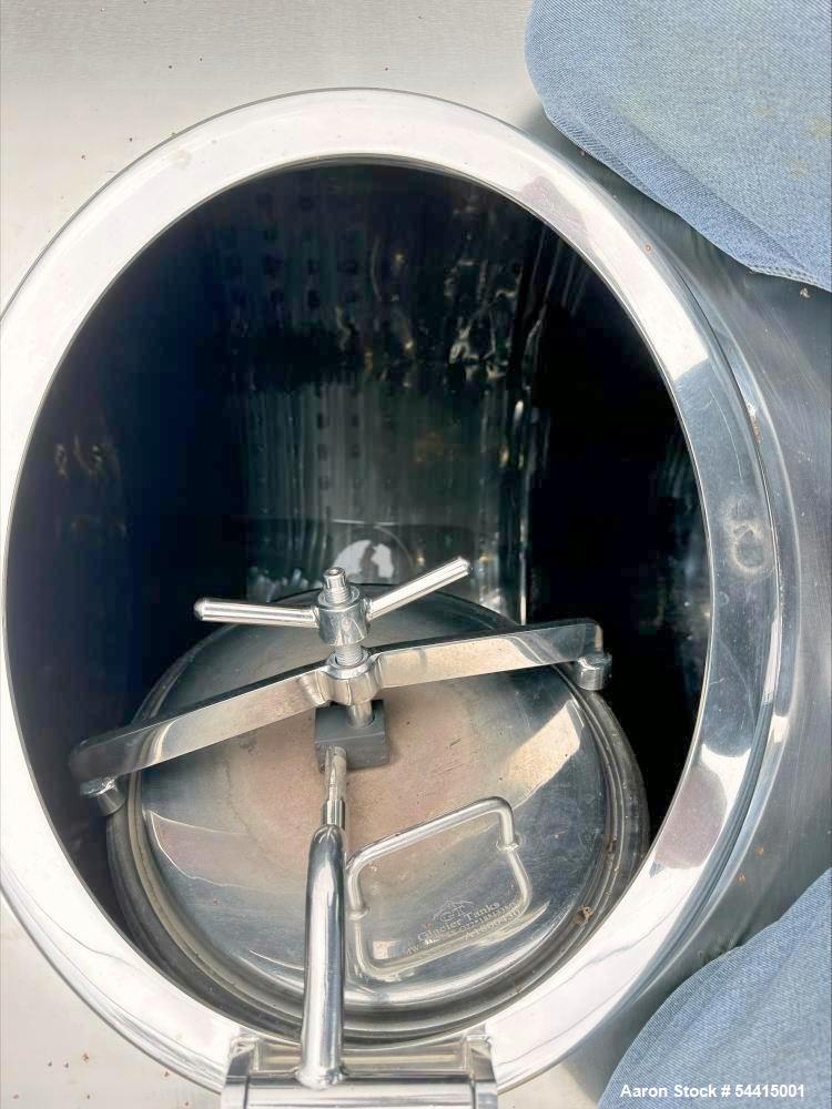 40 BBL Brewery Fermenter Tank – Glacier Tanks 304 SS Conical Vessel