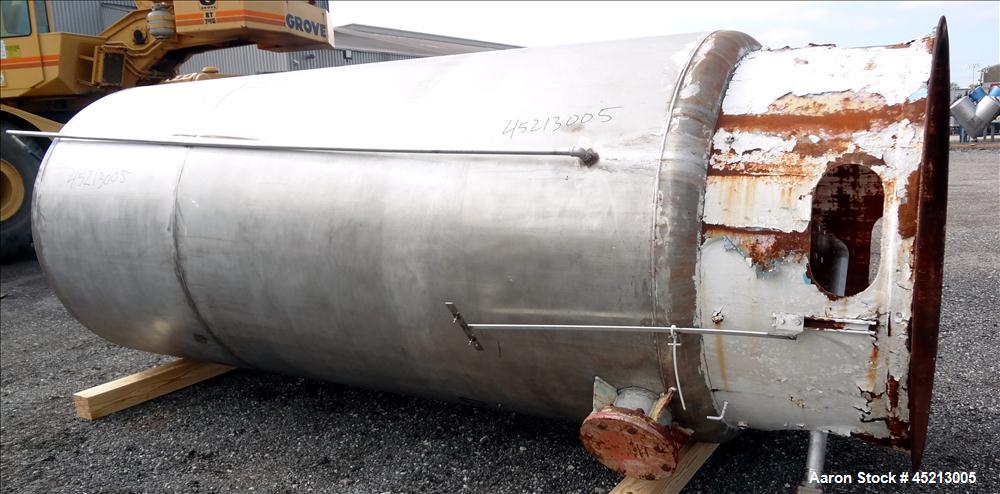 Used 2000 Gallon Stainless Steel Graver Pressure Tank
