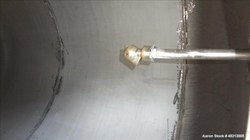 Used 2000 Gallon Stainless Steel Graver Pressure Tank