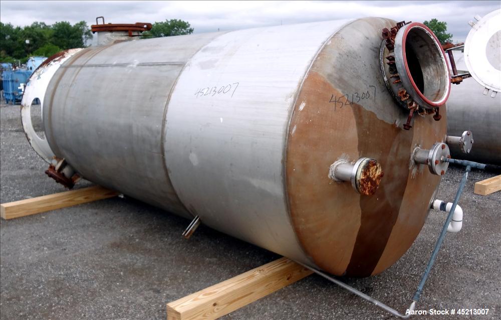 Used 2000 Gallon Stainless Steel Graver Pressure Tank
