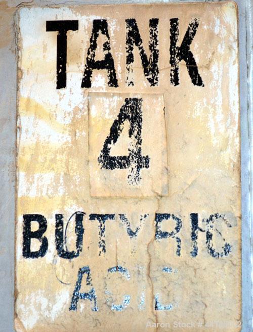 Used Groen Tank, 2500 Gallons, 304 Stainless Steel, Vertical. 90” Diameter x 78” straight side, dished top and bottom. Openings: top (2) 1-5/8” threaded, 2-1/2” threaded, 15-3/4” manway with cover; 2...