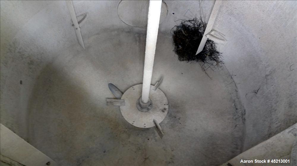 Used 2000 Gallon Stainless Steel Groen Pressure Tank, Model 2B-WC-1000