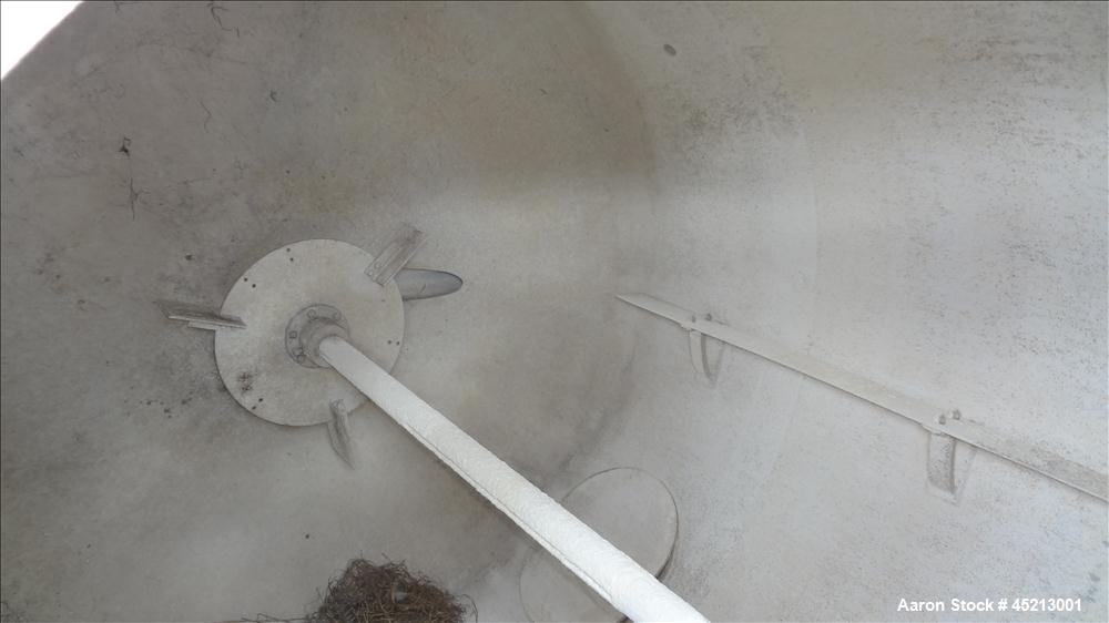 Used 2000 Gallon Stainless Steel Groen Pressure Tank, Model 2B-WC-1000
