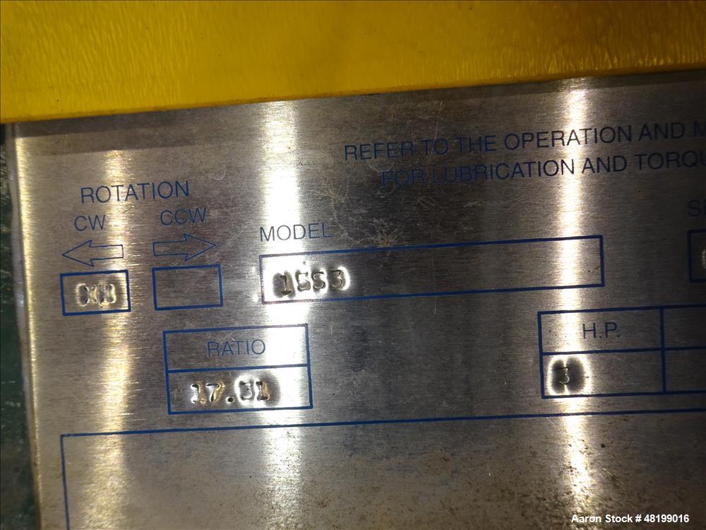 Used Industrial Piping, 1500 Gallon, 304L Stainless Steel, Vertical Tank.