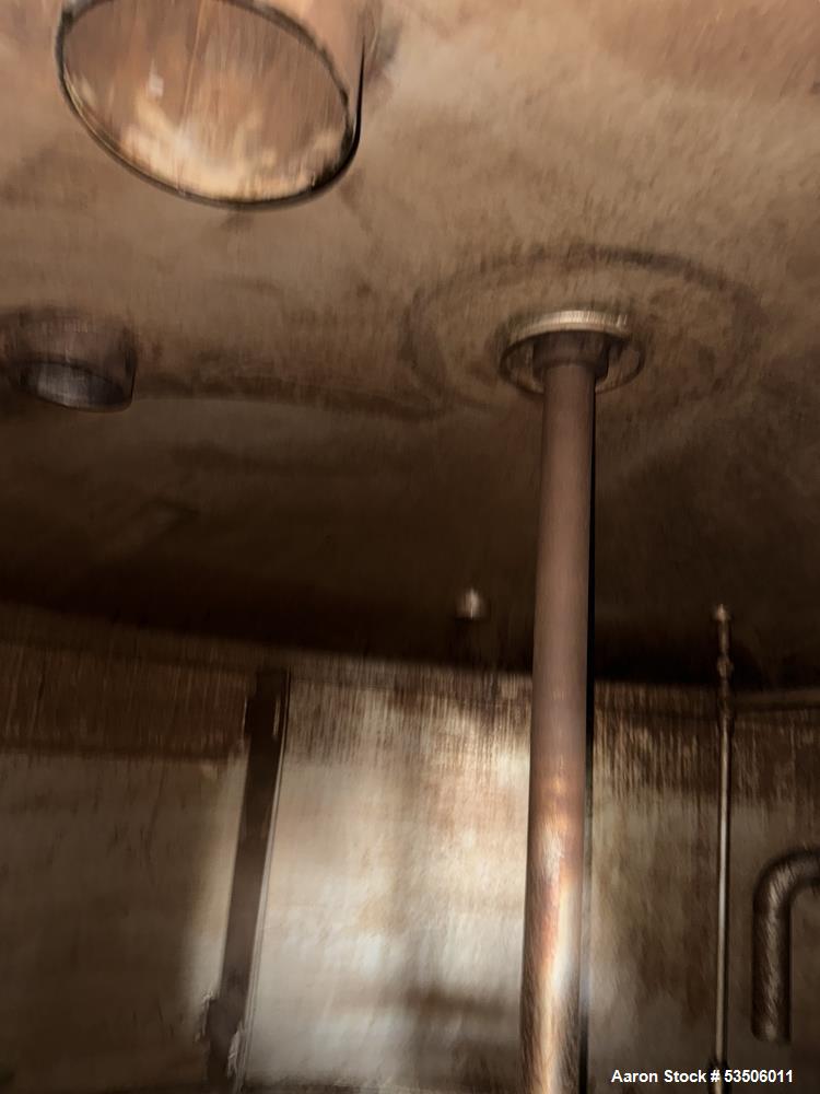 Used 2000 Gallon 304L Stainless Steel Tank | Mixtec 40 HP Agitator