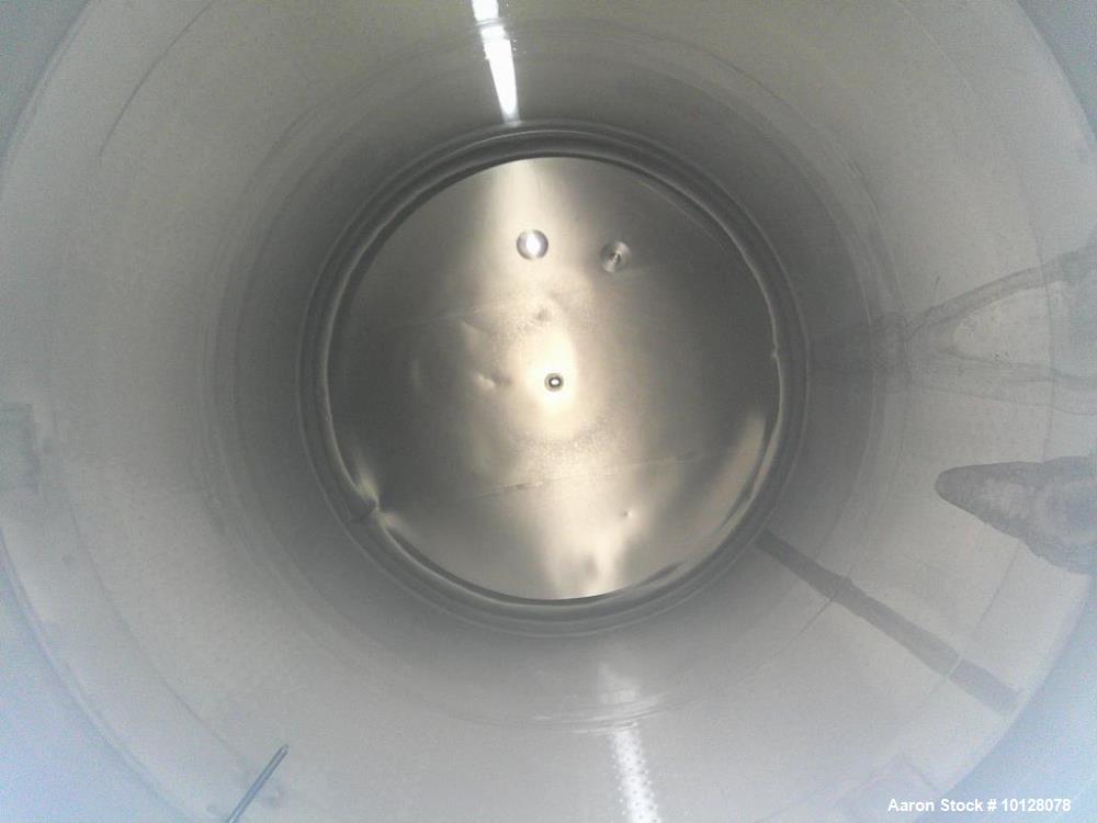 Used JV Northwest Inc 3,900-Gallon Jacketed Stainless Steel Vertical Tank