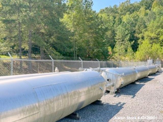 Used JV Northwest 1500 Gallon Ozone Reactor Tank – Stainless Steel, Vertical