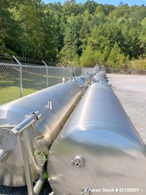 Used JV Northwest 1500 Gallon Ozone Reactor Tank – Stainless Steel, Vertical
