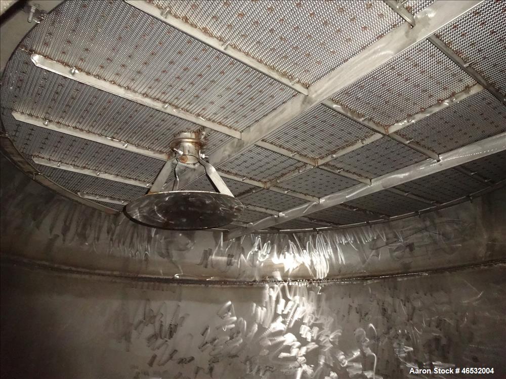 Unused- Graver Water Systems Approximate 4000 Gallon Mixed Bed Vessel Ion Exchange Column Tank. Manufactured by Kennedy Tank, 304/304L stainless steel, vertical. 120" Diameter x 60" straight side, 2:...