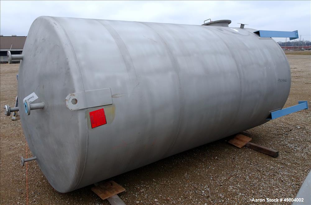 Used- Kennedy Tank, Approximate 3,800 Gallon, 304 Stainless Steel