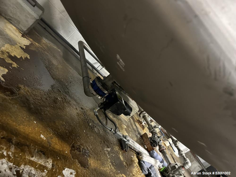 Used 3,000 Gallon Kennedy Holding Tank, Approx. 153" straight side, 84" diameter,Approx 183" overall height. Various top openings, 20" side bottom bolted manyway entrance, 3" center bottom outlet w/ ...