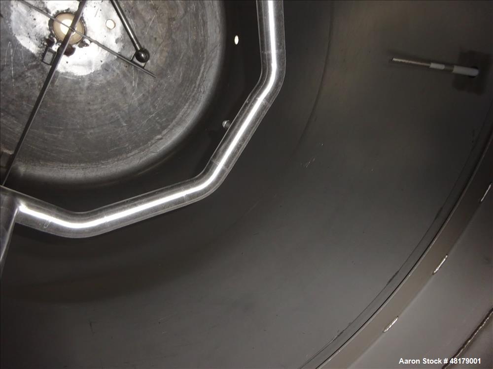 Used Komline-Sanderson Tank, Approximate 1500 Gallon, 316 Stainless Steel, Vert
