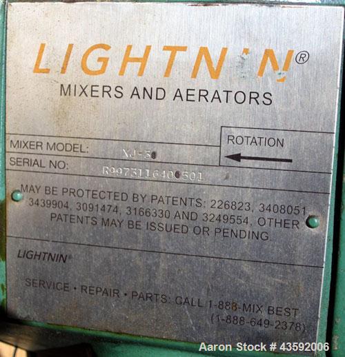Used L. Lawrence Tank, 2000 Gallon, 316 Stainless Steel, Vertical. Approximately 78” diameter x 90” straight side (56” bolt- on top section), bolt-on flat top with (2) 1/3 hinged covers, dished botto...